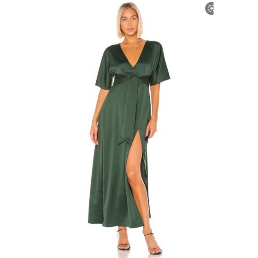 House of Harlow 1960’s emerald long dress. Size S.